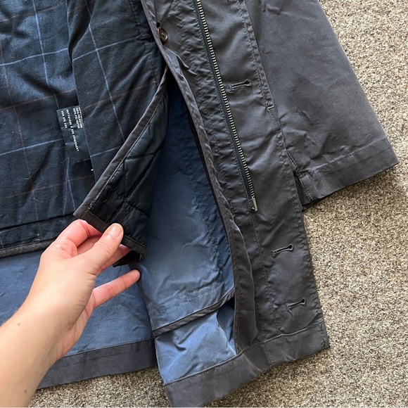 Nautica Anorak Parka Jacket Mens XL Removable Lining Grey Blue Cold Weather Coat - Picture 6 of 16